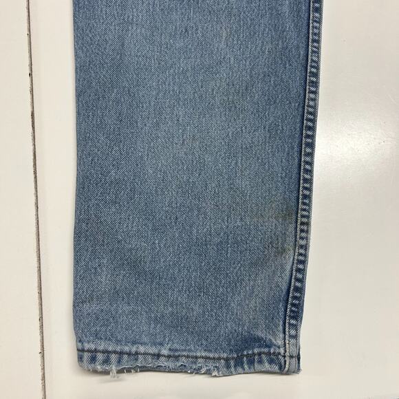 Vintage Levis Silvertab Jeans Mens 30x32 Blue Loose Distressed Faded Y2K Hip Hop - Picture 7 of 15